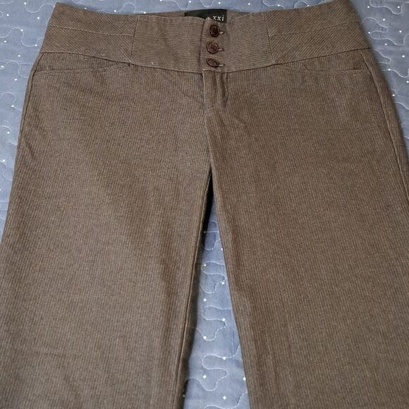 XXI brown trouser pants size 5 - Picture 2 of 7